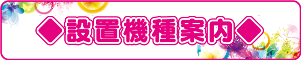 設置機種案内